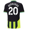 Manchester City Bernardo 20 Borte 2024-25 - Barn Draktsett